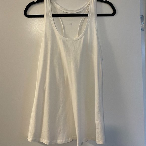Lululemon White Racerback Tank - Picture 3 of 3